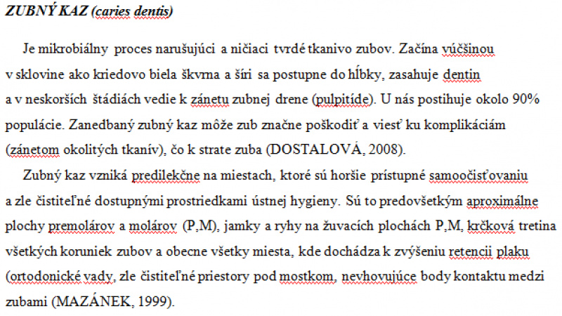 Rigorózne práce - Úvod vzor