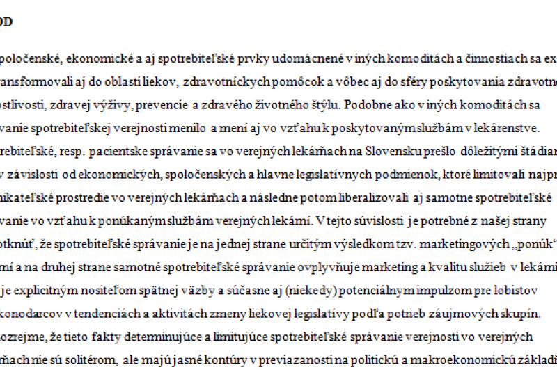 Semestrálna práca - úvod - vzor Semestrálna práca - úvod - vzor